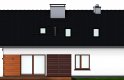 Projekt domu wolnostojącego Domidea 58 dG  - elewacja 4