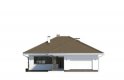 Projekt domu jednorodzinnego Kiwi 4 - elewacja 1