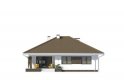 Projekt domu jednorodzinnego Kiwi 4 - elewacja 3