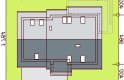 Projekt domu jednorodzinnego Lisandra Mała 2M  - usytuowanie - wersja lustrzana
