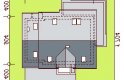 Projekt domu jednorodzinnego Kendra XS - usytuowanie - wersja lustrzana
