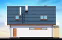 Projekt domu jednorodzinnego Diona Mała BIS - elewacja 4