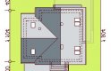 Projekt domu jednorodzinnego Galilea BIS - usytuowanie - wersja lustrzana