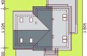 Projekt domu jednorodzinnego Galilea BIS 2M - usytuowanie - wersja lustrzana