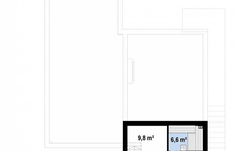 Projekt domu parterowego Zx188 - 