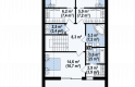 Projekt domu z poddaszem Z393 - 