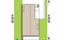 Projekt domu z poddaszem Z393 - usytuowanie - wersja lustrzana