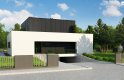 Projekt domu piętrowego Zx143 - wizualizacja 3