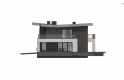 Projekt domu piętrowego Zx139 - elewacja 2