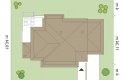 Projekt domu szkieletowego Dom z widokiem 5 (649) - usytuowanie - wersja lustrzana