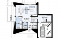 Projekt domu jednorodzinnego Zx145 - 