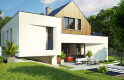 Projekt domu jednorodzinnego Zx145 - wizualizacja 2