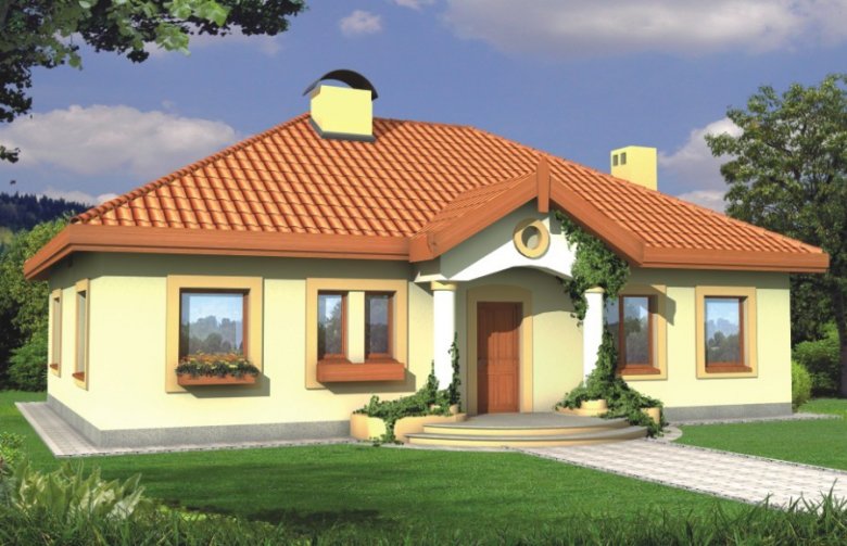 Projekt Domu Jednorodzinnego Sielanka 2 35st Wersja B Bez Garażu Z