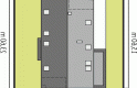 Projekt domu jednorodzinnego Riko III G2 - usytuowanie - wersja lustrzana