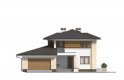 Projekt domu jednorodzinnego Cyprys 8 - elewacja 1