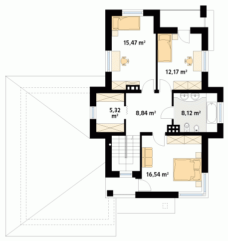 Rzut projektu Cyprys 8