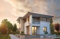 Projekt domu jednorodzinnego Cyprys 8 - wizualizacja 1