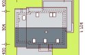 Projekt domu jednorodzinnego Kendra XS BIS - usytuowanie - wersja lustrzana
