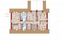 Projekt domu jednorodzinnego Nikolas G1 - poddasze