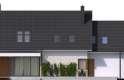 Projekt domu jednorodzinnego Katrina G2 - elewacja 3