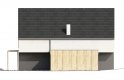Projekt domu jednorodzinnego EX HOUSE - elewacja 4