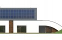 Projekt domu jednorodzinnego MAJA - elewacja 3
