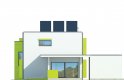 Projekt domu jednorodzinnego MODERN - elewacja 3
