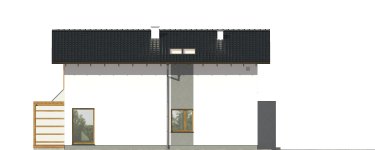 Elewacja projektu PROSTY - 2