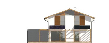 Elewacja projektu PROSTY - 3