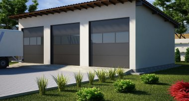 Projekt domu G35 - Budynek garażowy