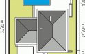 Projekt domu piętrowego Diego G2 Leca® DOM - usytuowanie - wersja lustrzana