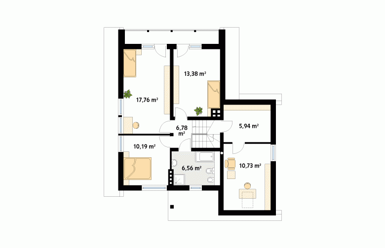 Projekt domu wielorodzinnego Sopran 4 - 