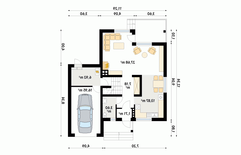 Projekt domu wielorodzinnego Sopran 2 - 