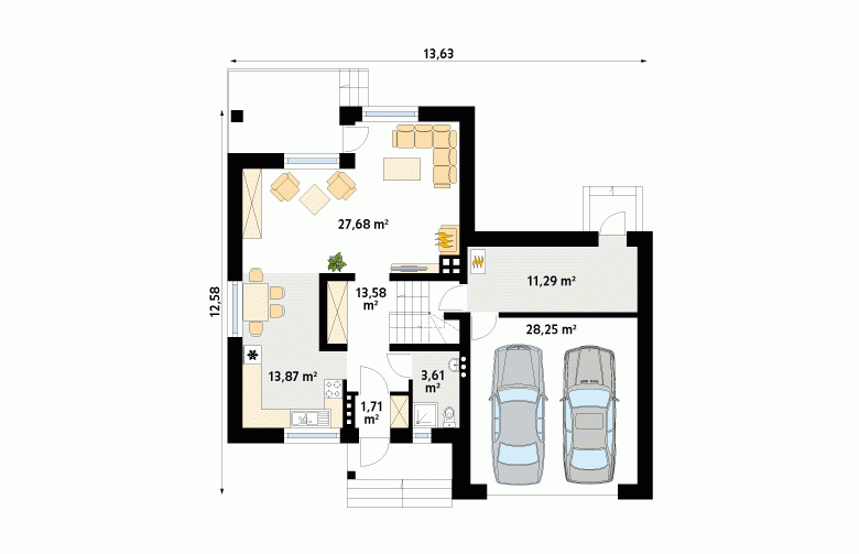 Projekt domu wielorodzinnego Sopran 3 - 