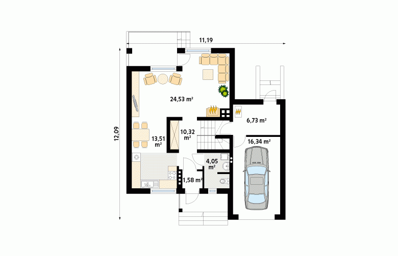 Projekt domu wielorodzinnego Sopran - 