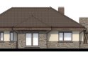 Projekt domu jednorodzinnego TK30 - elewacja 3
