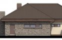 Projekt domu jednorodzinnego TK30 - elewacja 4