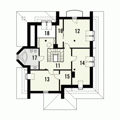 Rzut projektu CASABLANCA