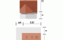 Projekt domu szeregowego KLASYKA 2 - usytuowanie - wersja lustrzana