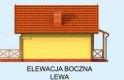 Projekt domu letniskowego MANOA  - elewacja 2