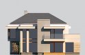 Projekt domu z poddaszem LK&903 - elewacja 3
