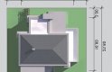 Projekt domu z poddaszem LK&903 - usytuowanie - wersja lustrzana