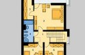 Projekt domu szkieletowego LK&326 - piętro
