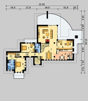 PARTER LK&40 - wersja lustrzana