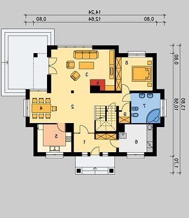 PARTER LK&264 - wersja lustrzana