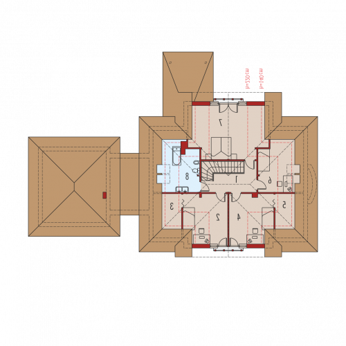 PODDASZE Edward II G2 - wersja lustrzana