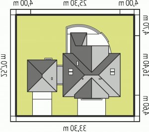 Usytuowanie budynku Edward II G2 w wersji lustrzanej