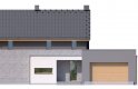 Projekt domu jednorodzinnego SIELSKI - elewacja 1