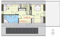 Projekt domu jednorodzinnego UROCZY - poddasze
