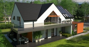 Projekt domu Z USŁUGĄ